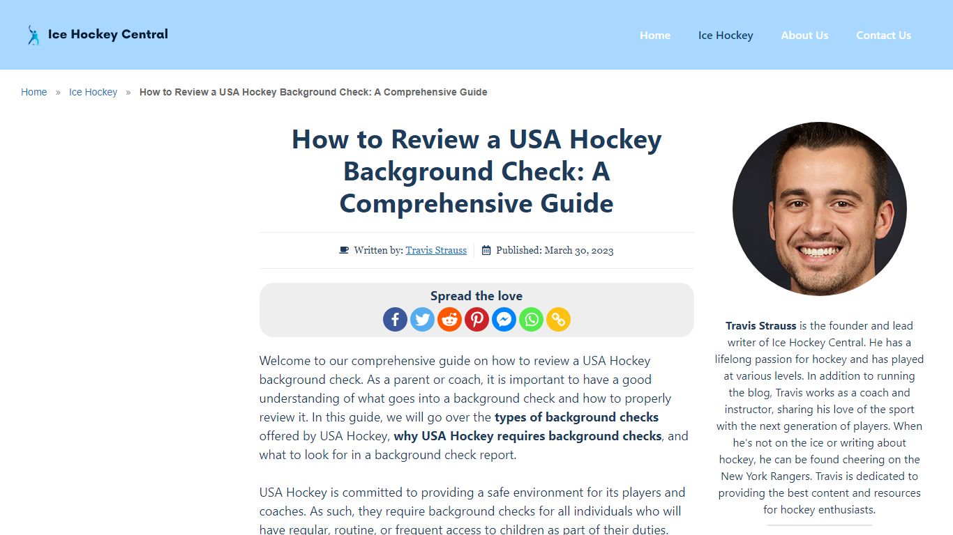 How to Review a USA Hockey Background Check: A Comprehensive Guide